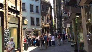 Beautiful Aachen City NRW Germany Dom und Rathaus Umgebung