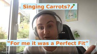 For me Singing Carrots was a Perfect Fit - customer review by Oksana Riba.