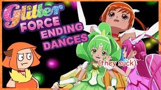 Whats Up with Glitter Forces Ending Sequences?