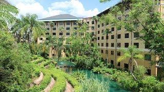 Universal Orlando Royal Pacific Resort Tour  Detailed Hotel Grounds & Standard Queen Room Tour