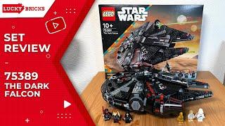 Spielset oder Sammlerobjekt?  Review LEGO® Star Wars 75389 - Dunkler Millennium Falke