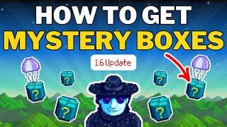 EVERYTHING you need to know about Mystery Boxes Stardew Valley 1.6 Update