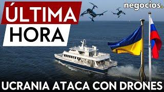 ÚLTIMA HORA  Ucrania ataca con drones contra un ferry en un puerto ruso