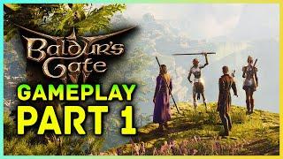 Baldurs Gate 3 - Gameplay Walkthrough Part 1 4K FULL Game  40 Minutes Of Gameplay PC 2023