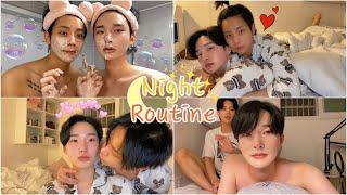 SUB  Korean Gay Couples Night Routine ㅣ게이커플 나이트 루틴