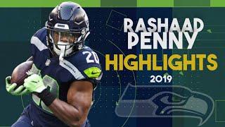 Rashaad Penny Highlightsᴴᴰ 2019 Season  Seattle Seahawks Highlights  Rashaad Penny Fantasy