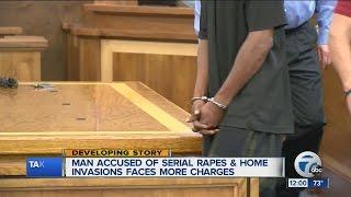 Suspected serial rapist faces new charges of home invasion sex assault