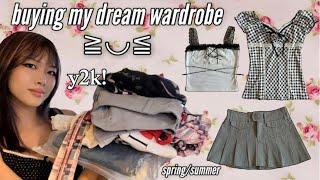 Buying My Dream Wardrobe TRY ON HAUL springsummer trends w emmiol