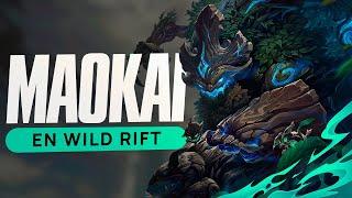 MAOKAI EN WILD RIFT - GAMEPLAY Y POSIBLE BUILD  Navalha - Wild Rift