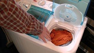 How to Use The Good Ideas Twin Tub Washing Machine Streetwize Accessories Portawash Plus