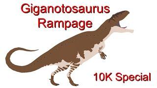 10k Special Giganotosaurus Rampage