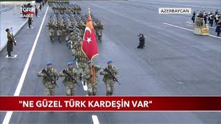 Azerbaycanda Dağlık Karabağ Zaferi Kutlandı