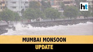 Water-logging heavy downpour high tides in Mumbai IMD issues red alert