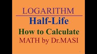 How to Calculate Half-life?    Half-life Ge 66