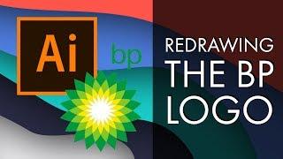 Redrawing the BP Logo - Adobe Illustrator CC 2018 3739