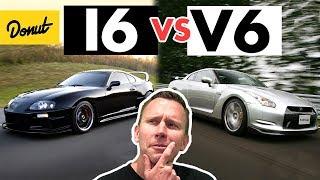 INLINE 6 vs. V6 - How it Works  SCIENCE GARAGE