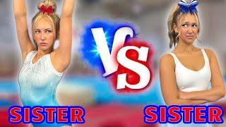 GYMNAST VS CHEERLEADER ABC CHALLENGE