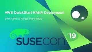 TUT1384 AWS QuickStart HANA Deployment