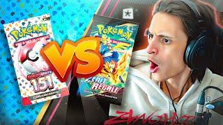 151 vs ZENIT REGALE  POKEMON PACK OPENING