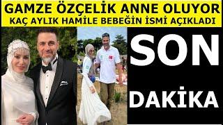 Sondakka Ünlü oyuncu Gamze Özçelik ve Reshad Strik çiftinden bebek müjdesi bakın kaç aylık hamile