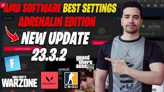 AMD Adrenalin Edition New update 23.3.2 2023 FOR Best Setting Gaming