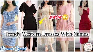 Types of Western dresses with namestrendy partywear western dresslong dressmaxi dress with names