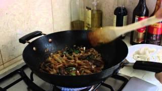 Pow Wok Cooking Beef Chow Fun from The Woks of LIfe