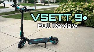 VSETT 9+ Dual Motor Electric Scooter Review  4K60