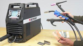 3 in 1 Multi MIG Welding Machine - Decapower XTRAMIG 200 SYN  Unboxing and Test