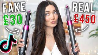 Testing a £30 FAKE DYSON Airwrap TIKTOK DUPE vs THE REAL THING