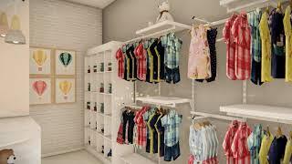 Loja de Roupas Infantil Ambiente 02