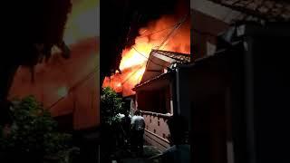 Kebakaran Rumah Penduduk Di Cipinana Cimpedak Jakarta Timur