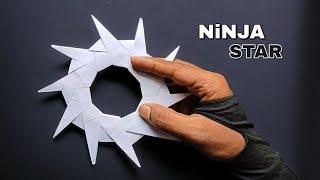 How To Make Paper Ninja Star  Ninja Shuriken 