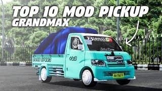 TOP 10 MOD PICKUP GRANDMAX  MOD BUSSID