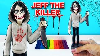 Джефф Киллер из пластилина по мотивам игры-страшилки «Jeff The Killer»  Лепим фигурки с Лепка ОК