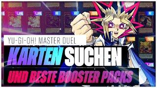 Gezielt KARTEN SUCHEN und BOOSTERPACKS KAUFEN in YU-GI-OH Master Duel Anfängertipps