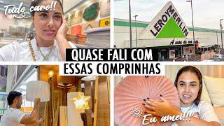 COMPRINHAS de DECORAÇÃO pra CASA NOVA + VLOG 