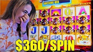 My GREATEST Night EVER on Buffalo Gold Slot Machine Up to $360Spins