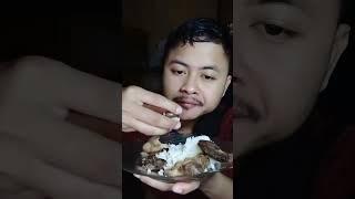 ASMR Nasi putih hati ayam..