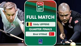 FULL MATCH Eddy LEPPENS - Birol UYMAZ  PBA Tứ Kết  Hana Card Championship 2023