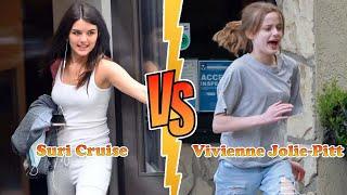 Suri Cruise Vs Vivienne Jolie-Pitt Brad Pitts Daughter Transformation  From Baby To 2022