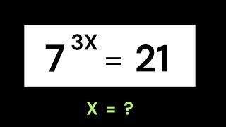 A good Exponential Equation  How to solve for X in this problem ?