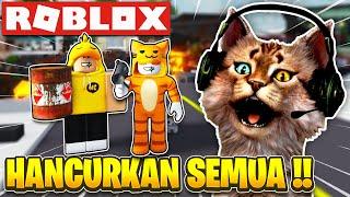 HANCURKAN SEMUANYA  Ft. @MCGG - Voxel Destruction Physics - ROBLOX INDONESIA