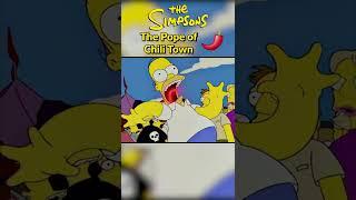 The Pope of Chili Town  The Simpsons #shorts