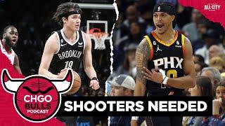 Which 3-point shooters should the Chicago Bulls target in free agency?  CHGO Bulls Podcast
