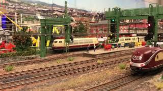 Una de las maquetas de trenes más maravillosas de Märklin en Dinamarca