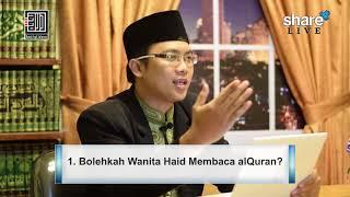 1. Bolehkah Wanita Haid Membaca alQuran? Ustadz Muhammad Ajib Lc. MA.