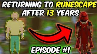 Restarting Runescape after a DECADE. Episode #1 The Grind Begins