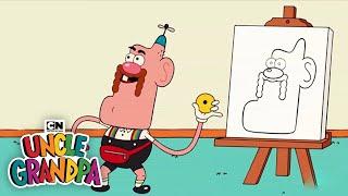 How to Draw  Uncle Grandpa  Cartoon Network
