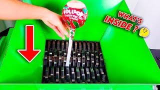 SHREDDING GIANT LOLLIPOP  Satisfying ASMR Shredder Machine Compilation  Christmas Special